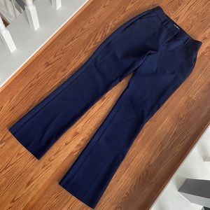 Express Columnist boot cut pant navy blue